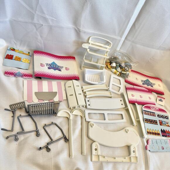 1997 Barbie Fun Fixin’ Supermarket Grocery Store Playset Mattel 67576 Vintage 90 - Picture 8 of 16